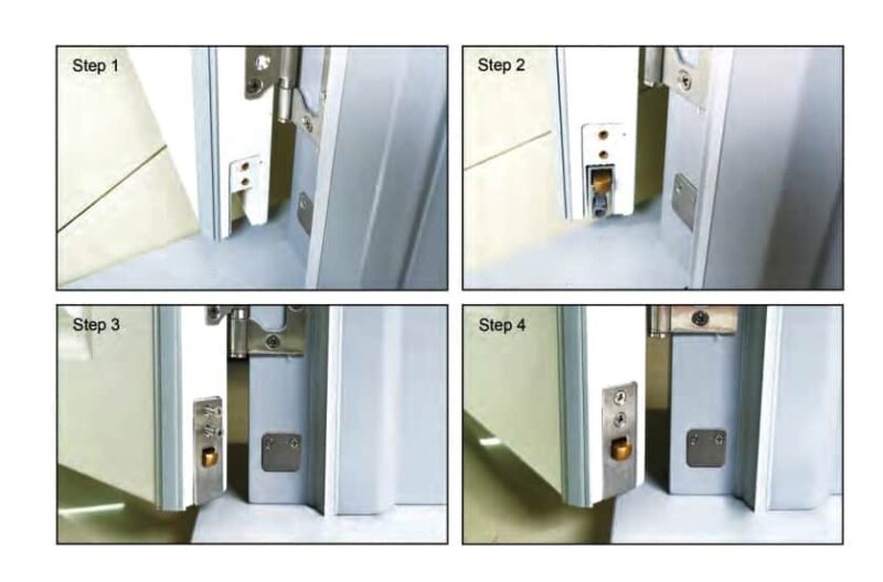 Thanh chặn khe hở đáy cửa chống ồn cách âm DLF001 4
