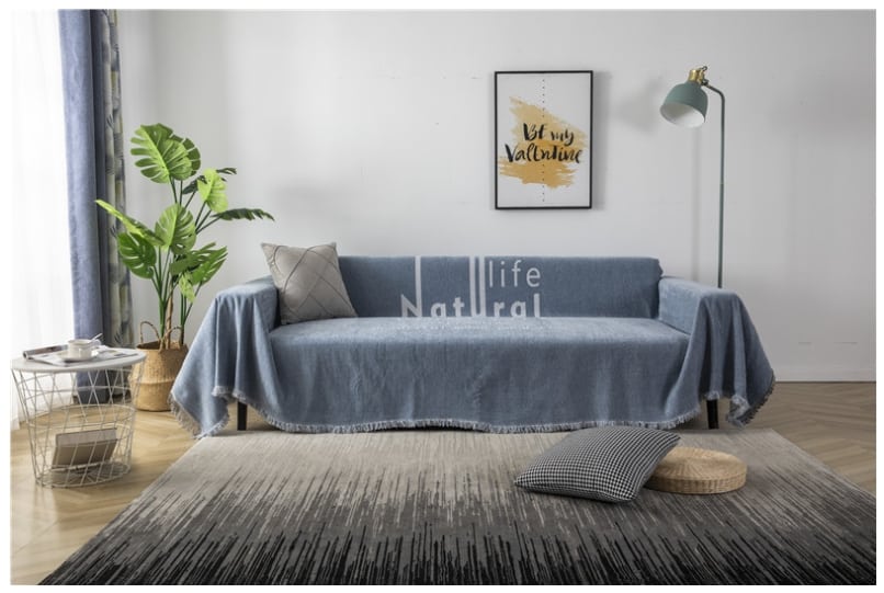 Tấm phủ ghế sofa bằng vải chenille HEP22 18