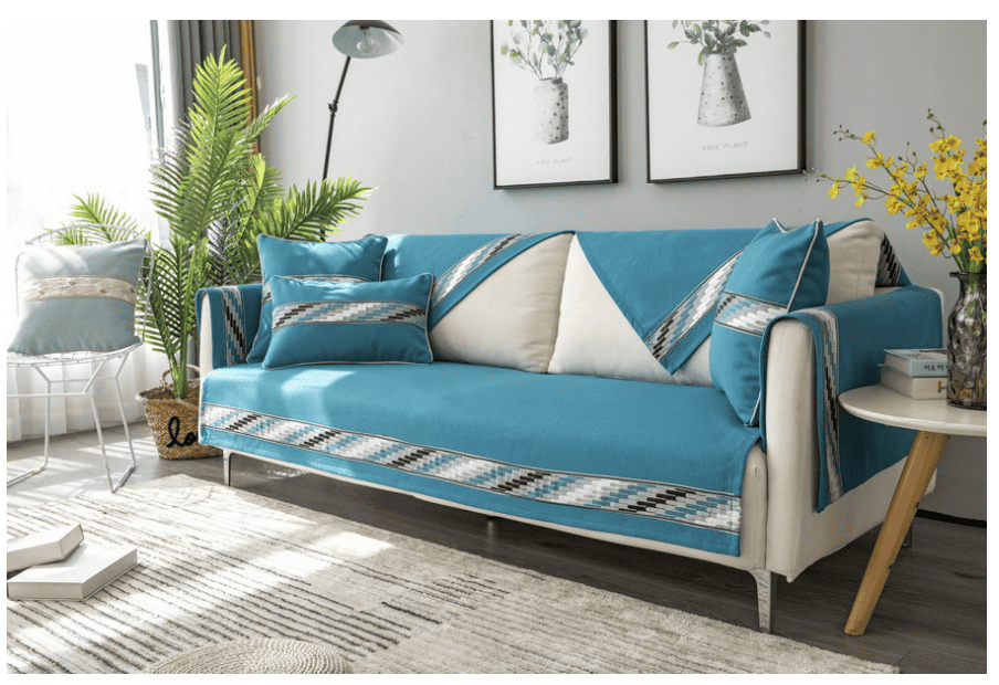 Drap bọc ghế sofa vải sợi tổng hợp cao cấp HEP16 31