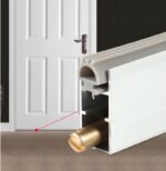 Thanh chặn khe hở đáy cửa chống ồn cách âm DLF001