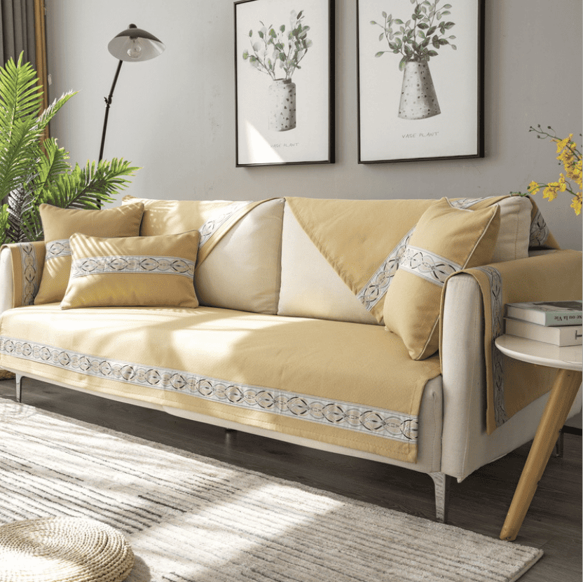 Drap bọc ghế sofa vải sợi tổng hợp cao cấp HEP16 9