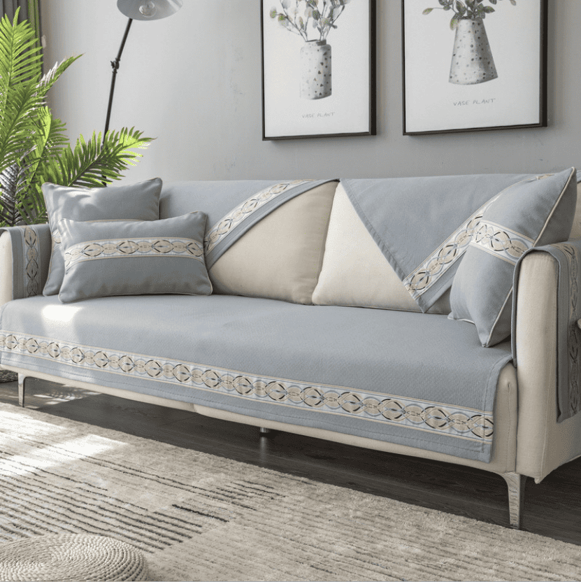 Drap bọc ghế sofa vải sợi tổng hợp cao cấp HEP16 4