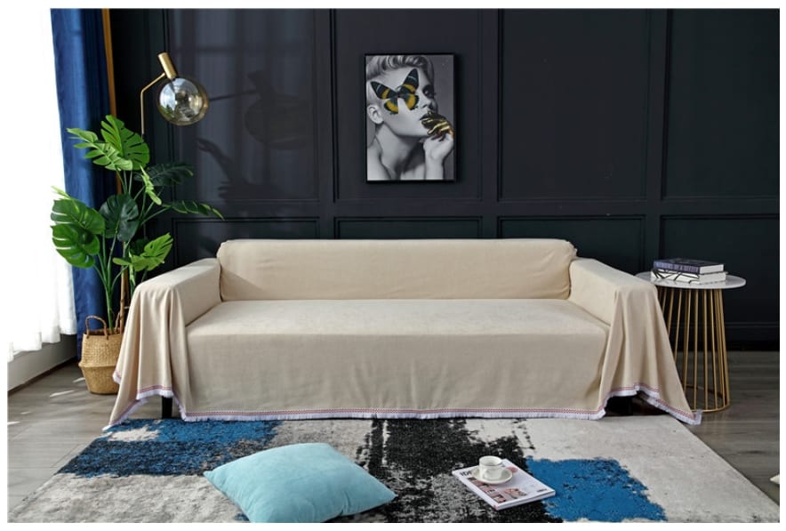 Tấm phủ ghế sofa bằng vải cashmere cao cấp HEP24 14