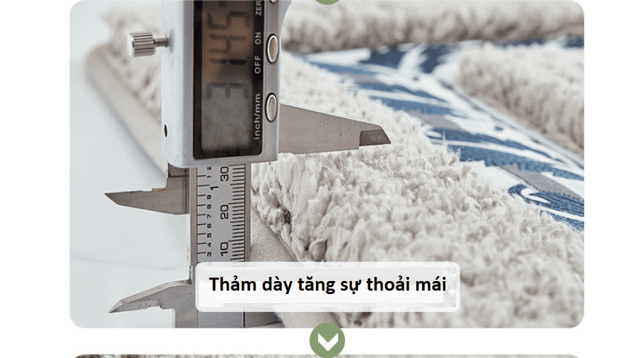 Thảm lau chân nhà tắm chống trượt cotton YHT002 14