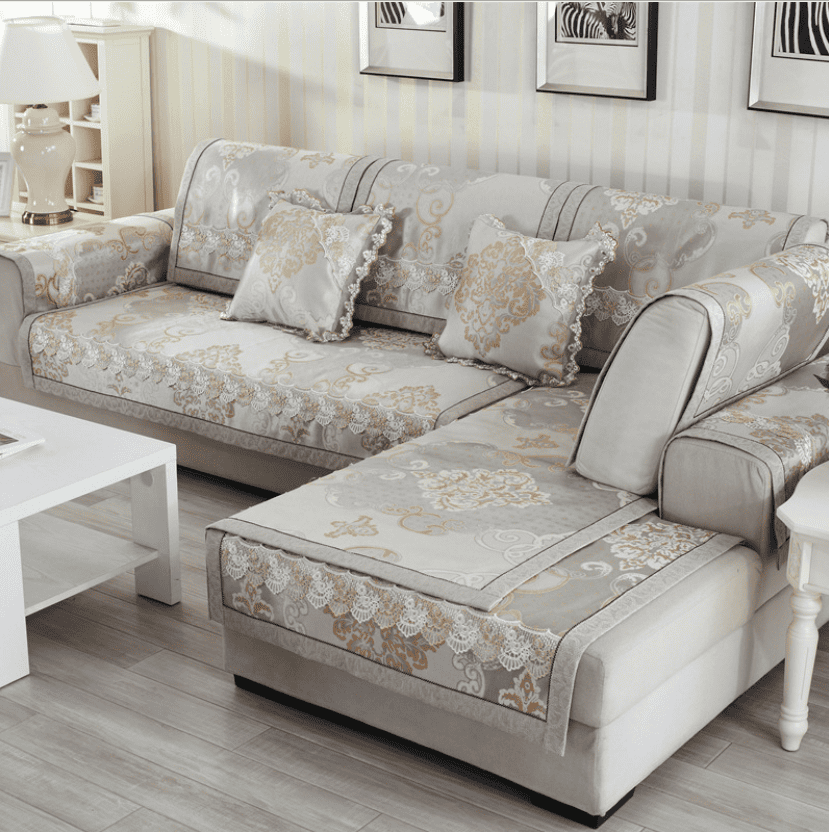 Drap bọc ghế sofa bằng vải silk lạnh cao cấp YPX10074 7