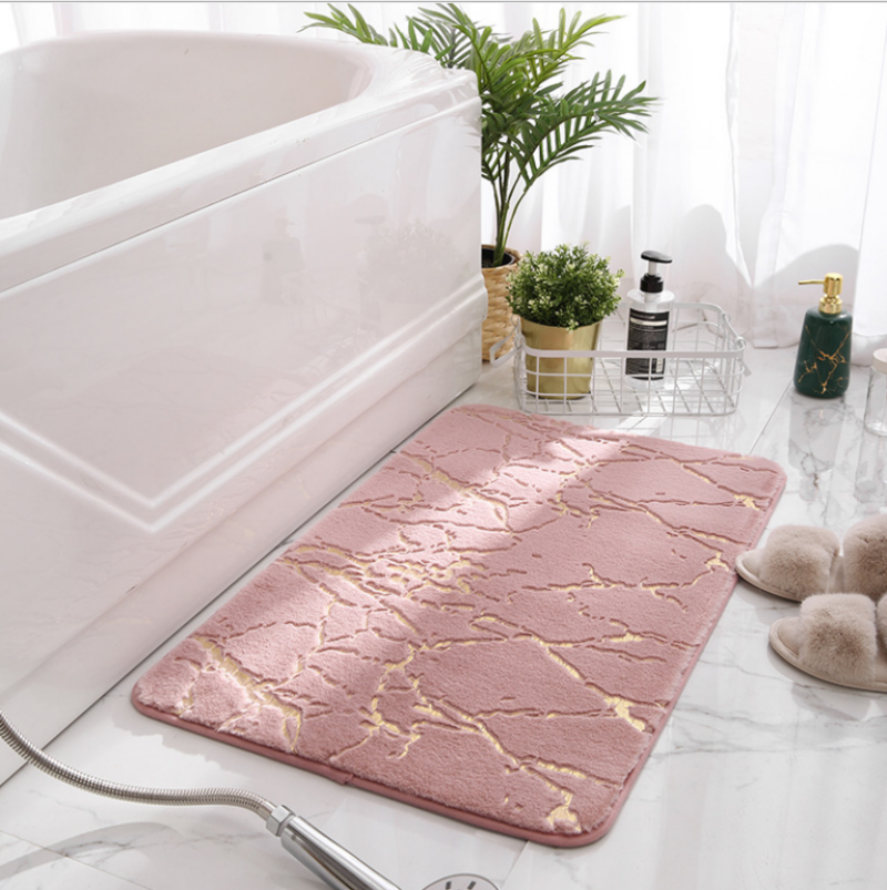 Thảm trải sàn lông thỏ cho nhà tắm phòng ngủ YHT005 3
