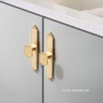 Tay nắm hợp kim kẽm hiện đại tối giản WXH6588A (6)