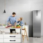 Tay nắm tủ hiện đại kiểu Mỹ bằng đồng NUS2006BB (1)
