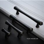 Tay nắm tủ hiện đại kiểu Mỹ bằng đồng NUS2006BB (7)