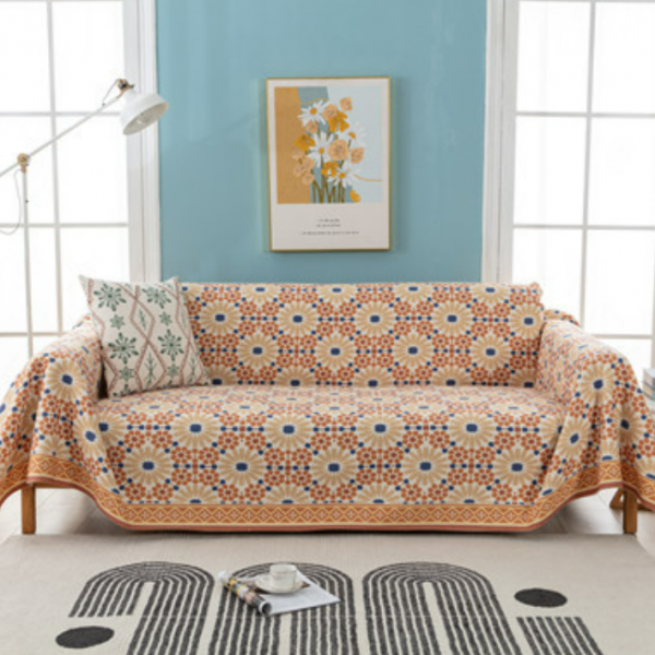 Tấm phụ ghế sofa bằng vải cotton cao cấp HEP50