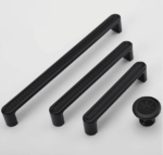 Tay nắm tủ hiện đại tối giản Bắc Âu màu đen AIQI3533B