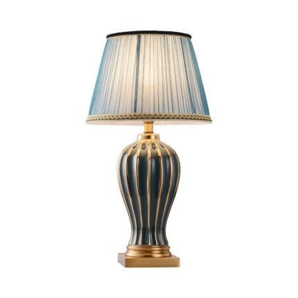 Đèn bàn bằng gốm sứ nhiều màu HYJ0029-5