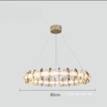 Đèn chùm cao cấp phong cách hiện đại tối giản HX080 (3)