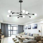 Đèn chùm hạt đậu hiện đại tối giản Bắc Âu HX119