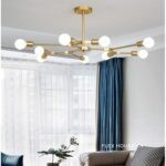 Đèn chùm hạt đậu hiện đại tối giản Bắc Âu HX119-6