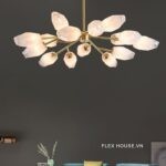 Đèn chùm pha lê Bắc Âu sáng tạo hiện đại HX078 (10)