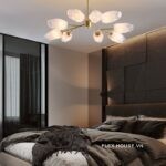 Đèn chùm pha lê Bắc Âu sáng tạo hiện đại HX078 (12)