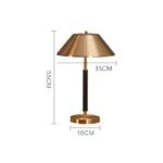 Đèn để bàn sáng tạo hiện đại kiểu Bắc Âu HX105 (1)