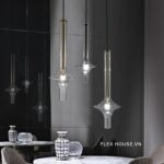 Đèn thả bàn ăn thủy tinh cao cấp HX113