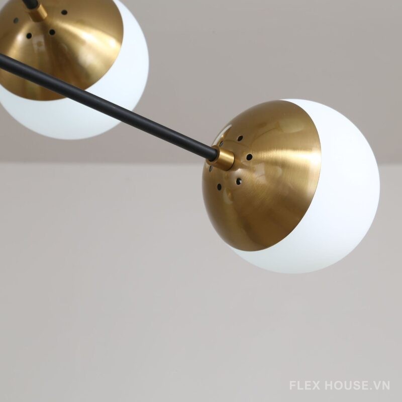 Đèn thả trần nhiều bóng phong cách Bắc Âu HX123-4