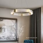 Đèn thả trần phong cách Bắc Âu hiện đại hiện đại HX089 (1)