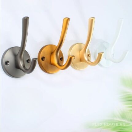 Móc quần áo gắn tường hợp kim kẽm WXH496 (8)