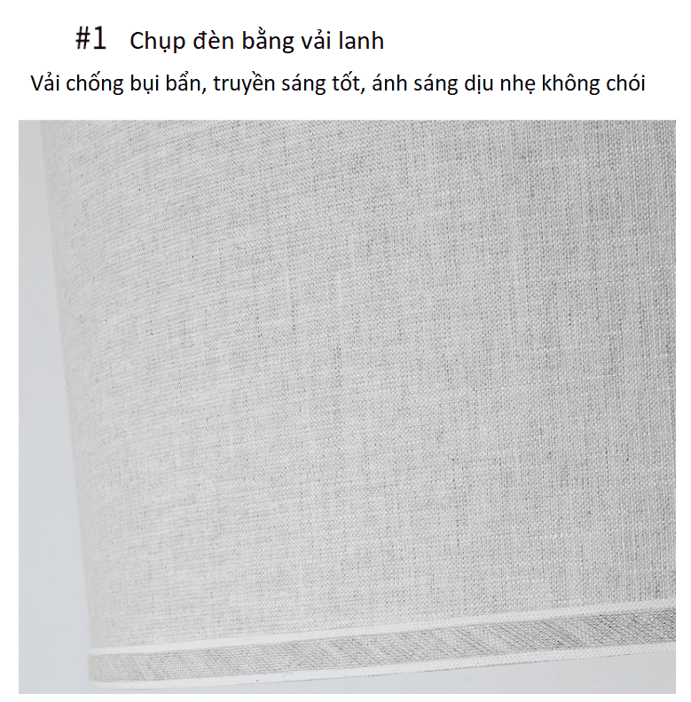 Đèn bàn hiện đại thạch cao pha lê sáng tạo RX205 16