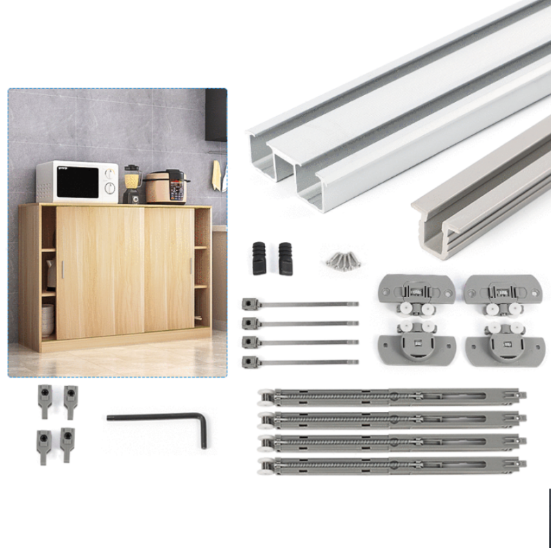 Ray trượt cửa lùa treo cánh tủ BTS-CSD