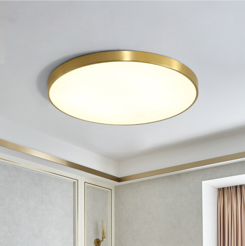 Đèn trần trang trí hình tròn hiện đại tối giản HX034 2