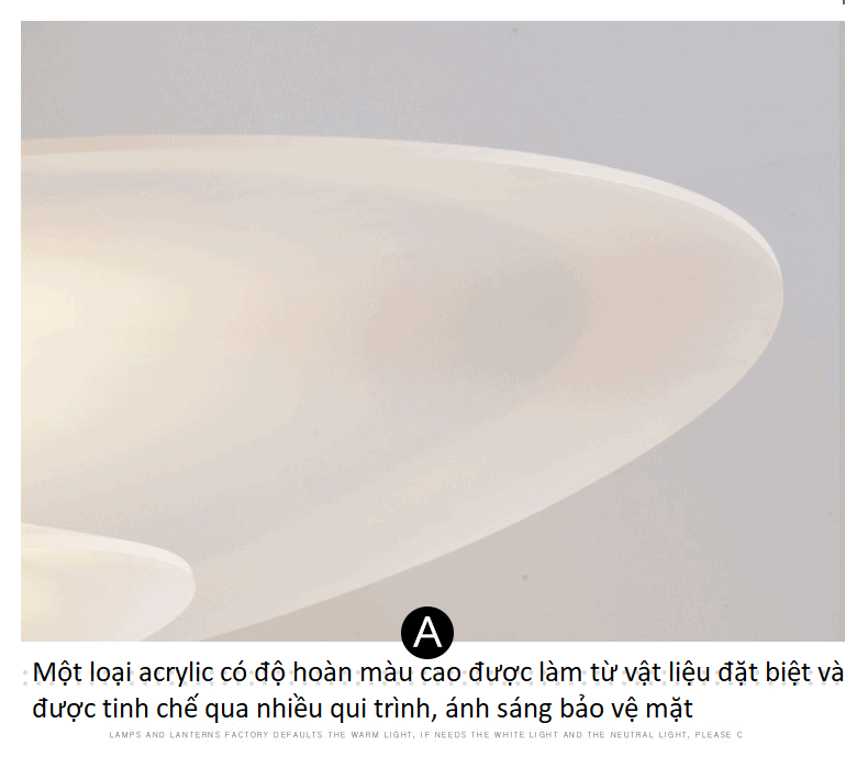 Đèn thả trần bàn ăn hiện đại thiết kế theo UFO cao cấp HX009l