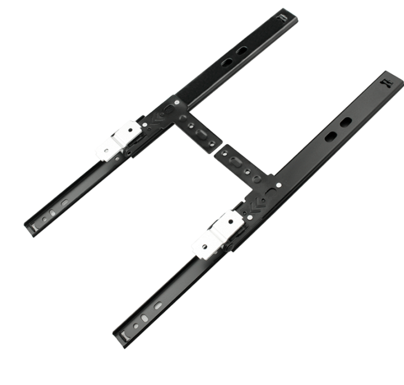 Ray trượt hai tầng gấp xoay cho gương âm tủ MX-SM27