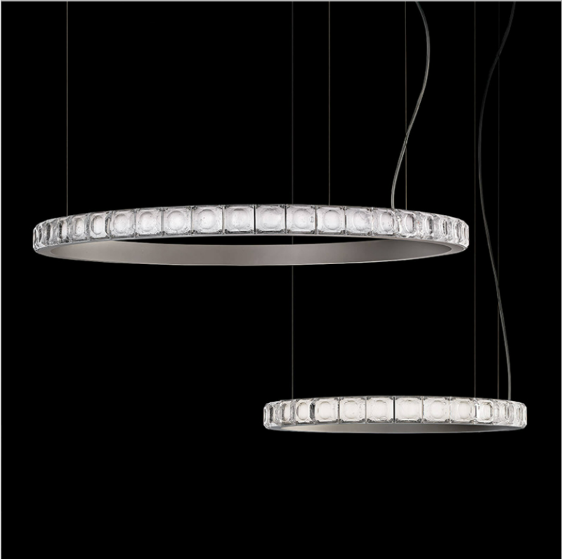 Đèn chùm pha lê trang trí phòng khách hiện đại HX075 3