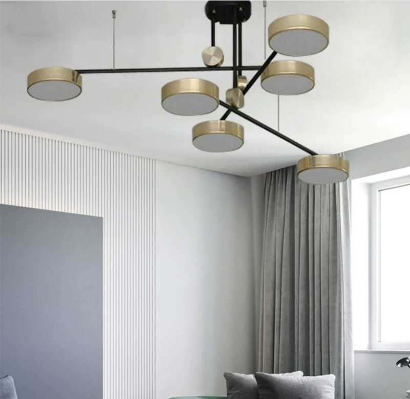 Đèn thả trần phòng khách hiện đại Bắc Âu DIF9057 2