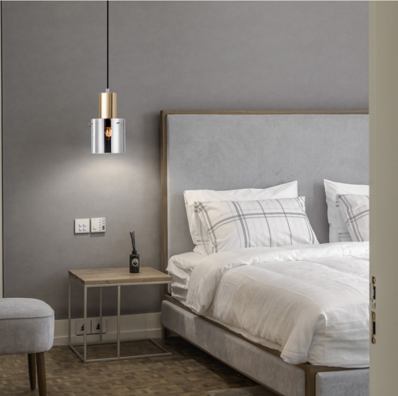 Đèn thả trần bằng thủy tinh trang trí nhà hàng HX097 3