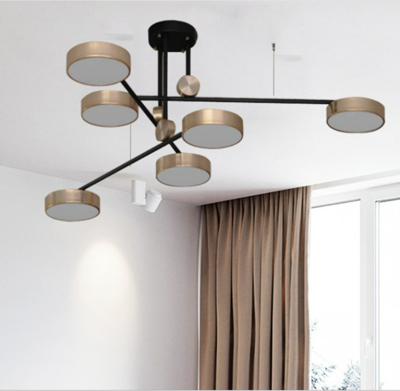 Đèn thả trần phòng khách hiện đại Bắc Âu DIF9057 3