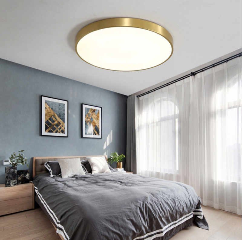 Đèn trần trang trí hình tròn hiện đại tối giản HX034 1