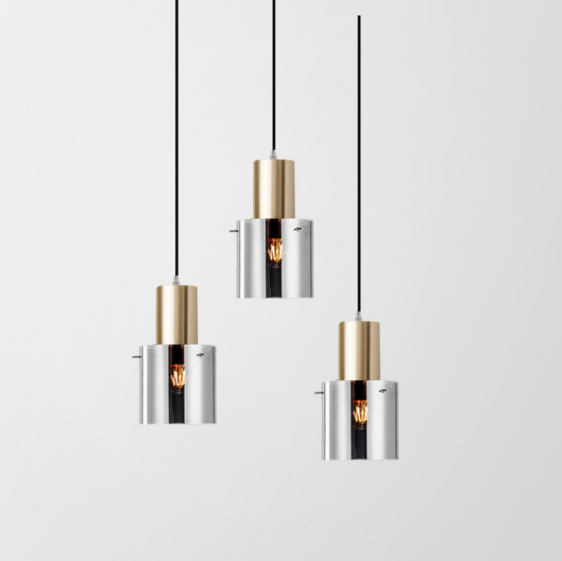 Đèn thả trần bằng thủy tinh trang trí nhà hàng HX097 1