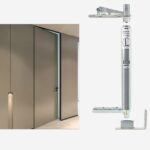 Phụ kiện đóng cửa tự động tải trọng 100KG BTC-AFD12