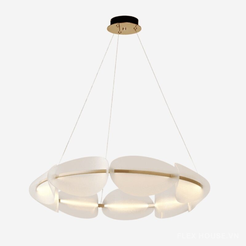 Đèn chùm cánh hoa nghệ thuật sáng tạo HX074