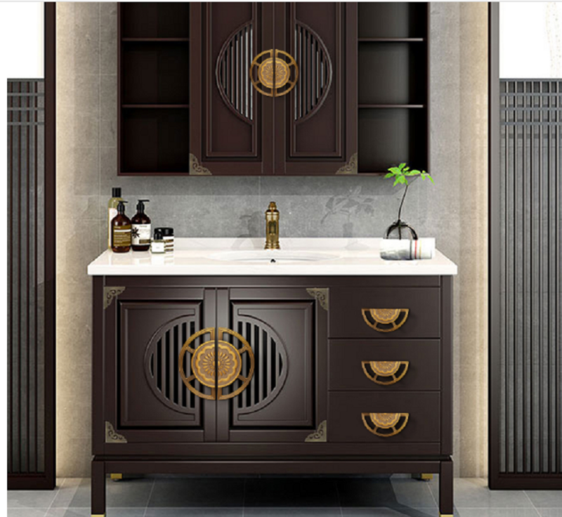 Tay nắm tủ hợp kim kẽm cổ điển hình bán nguyệt WXH9262A 1