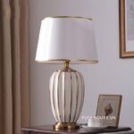 Đèn bàn bằng gốm sứ đơn giản hiện đại HYJ0028-5