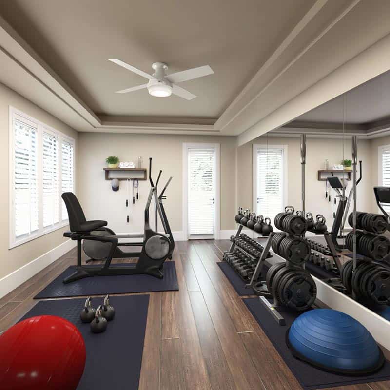 10 yếu tố truyền cảm hứng cho phòng Gym tại nhà 2