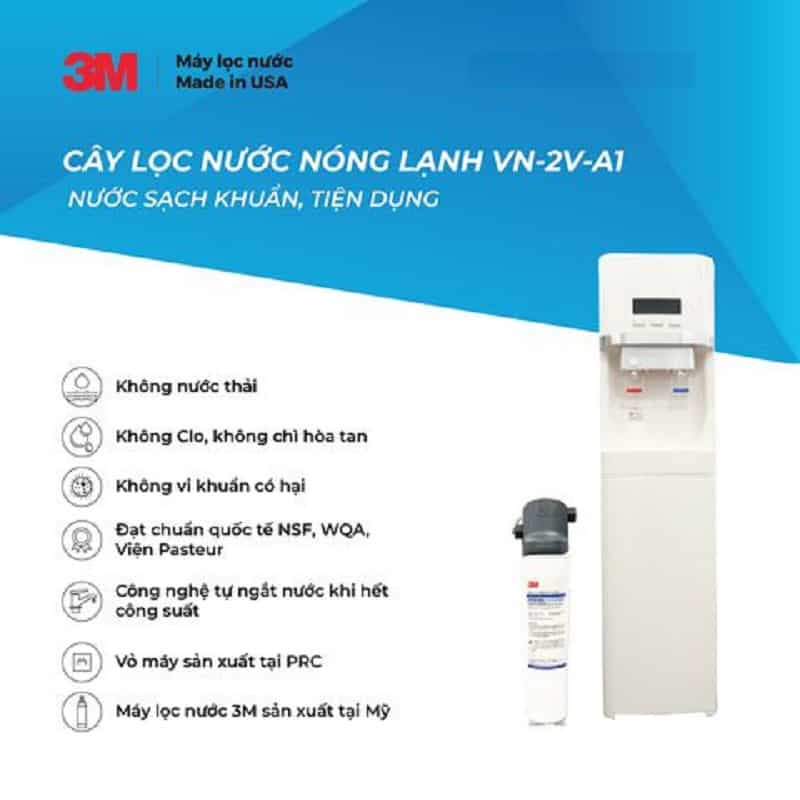 Cây lọc nước nóng lạnh 3M VN-2V-A1 2