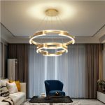 Đèn chùm phòng khách nghệ thuật sáng tạo HX131 - bìa
