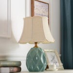 Đèn bàn bằng gốm sứ phong cách Bắc Âu HYJ0001-2
