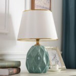 Đèn bàn bằng gốm sứ phong cách Bắc Âu HYJ0001-3