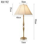 Đèn bàn phòng ngủ khách sạn Châu Âu RX192-4