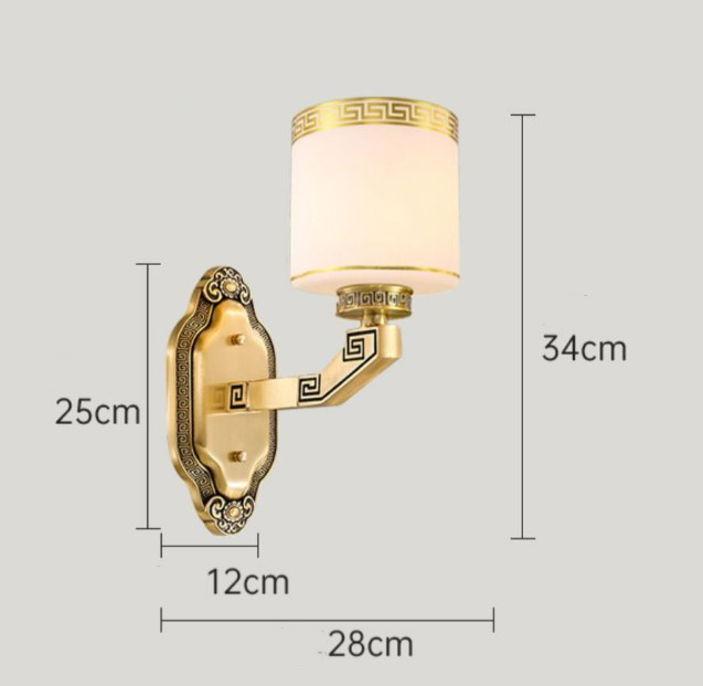 Đèn gắn tường phòng ngủ cổ điển MC218-1W 7