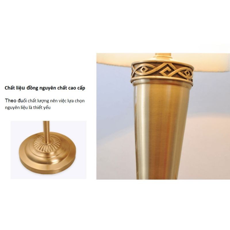 Đèn sàn trang trí tích hợp bàn cà phê kiểu Mỹ FT6136 (4)