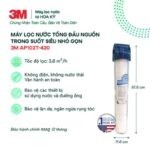 Máy Lọc Nước Tổng Đầu Nguồn Trong Suốt 20 3M AP102T-420